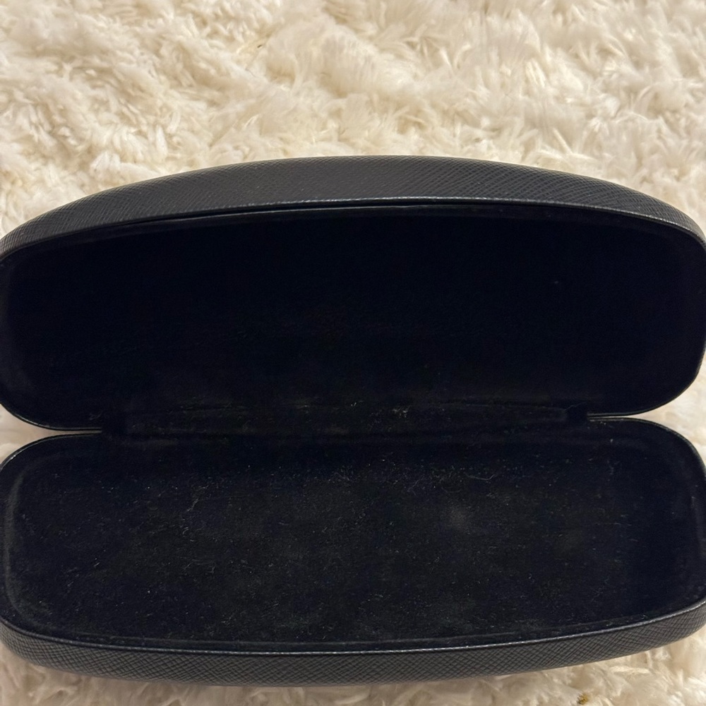 Salvatore Ferragamo Black Hard Eyeglasses/ Sunglasses Case - Picture 2 of 3